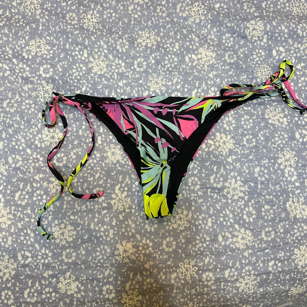 Beach Riot Vibrant Floral Bikini Bottom